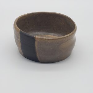 Champagne Glaze Striped Bowl