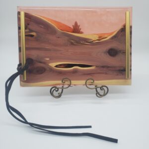 Cedar and Epoxy Charcuterie Board