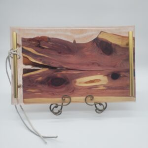 Cedar and Epoxy Charcuterie Board