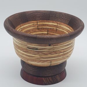 Segmented Wood Vase