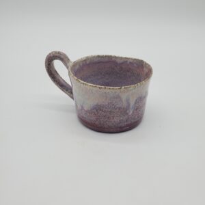 Purple Sparkle Tea Cup