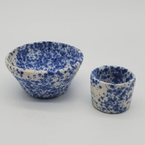 Splatterware Bowl and Cup Combo-Mini
