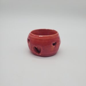 Double Wall Heart Ceramic Form