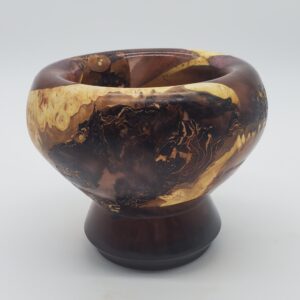 Epoxy and Elm Burl Hollow Form